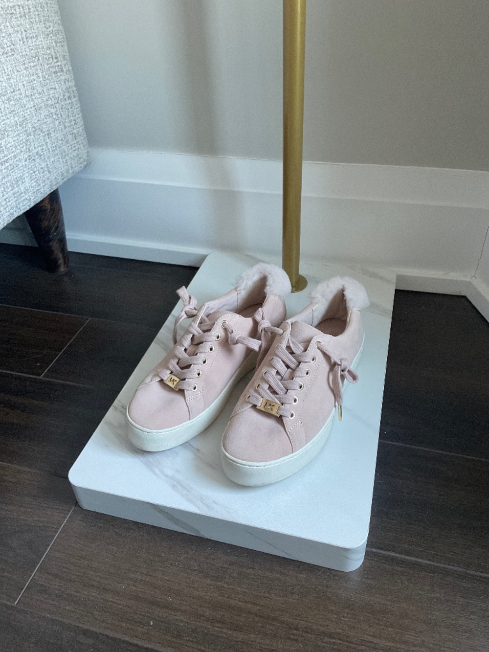 Michael Kors Platform Suede Sneaker